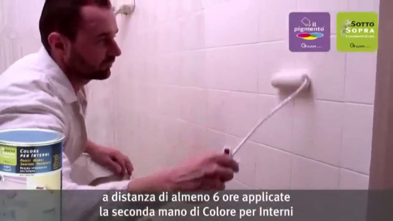 Rinnovare le piastrelle e pavimento del bagno senza rompere youtube Rifare il pavimento senza togliere il vecchio