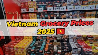 Vietnam Supermarket Prices 2025 🇻🇳 | Grocery Cost in Hanoi at VinMart