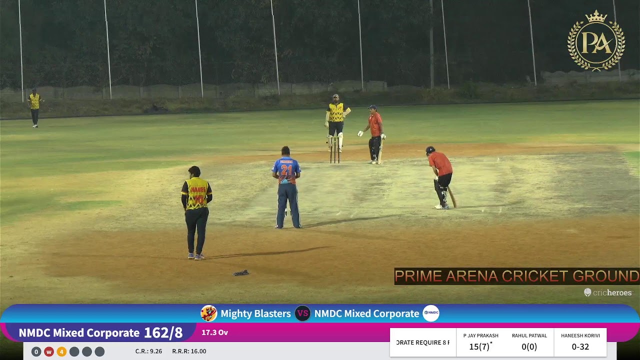 PRIME ARENA Mighty Blasters vs NMDC Mixed Corporate SESION 9
