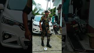 Powerful Ground Force Tripura State Rifles on duty time swagtsrmotivationstatusdharmanagar