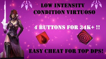 4 BUTTON CONDI VIRTUOSO | LOW INTENSITY BUILD GUIDE | GUILD WARS 2 | 2022 | 34K+ DPS WITHOUT TRYING!