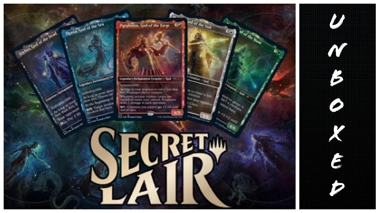 Unboxed - Magic the Gathering Secret Lair Theros Stargazing - It ...