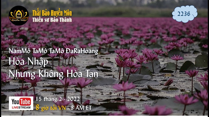 Thế nào là hòa nhập nhưng không hòa tan