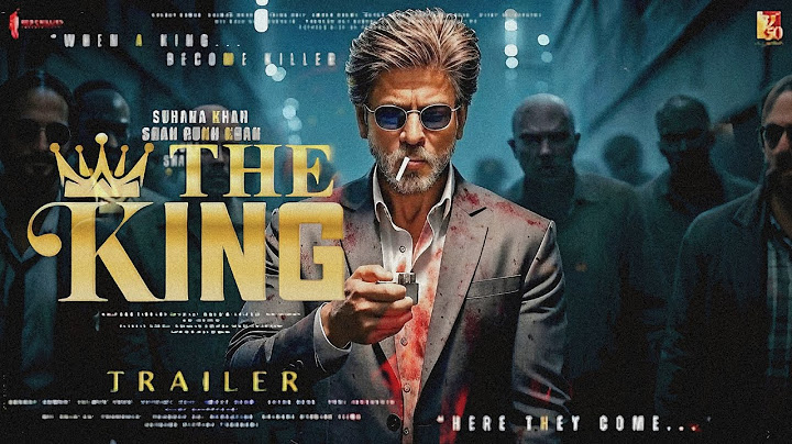KING - Official Trailer | Shah Rukh Khan | Suhana Khan | Abhishek Bachchan, Sujay Ghosh, New Movie
