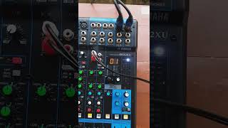 test mixer yamaha mg-12 xu
