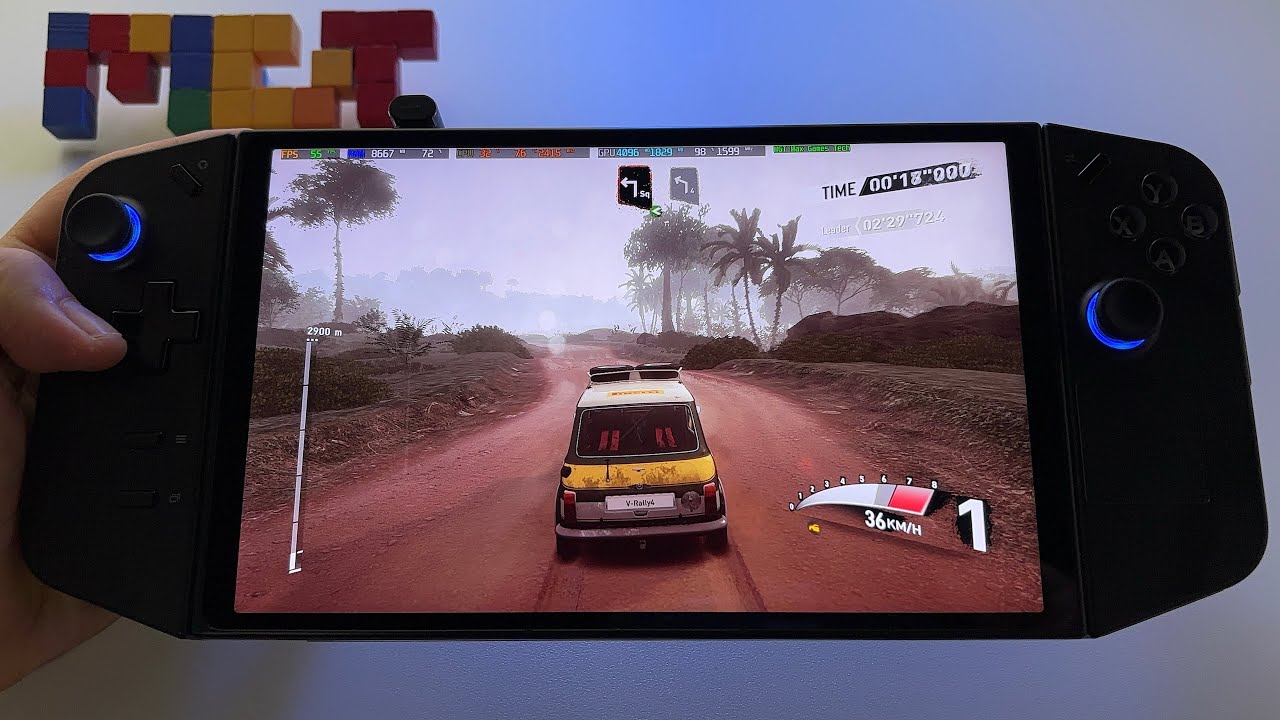 V-Rally 4  | Lenovo Legion GO 1200p medium graphics handheld gameplay