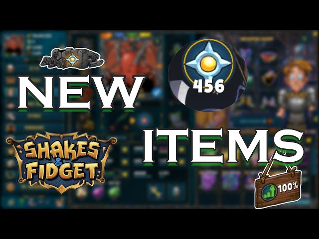 The New Items Are CRAZY!! Insane Stat Increase | Shakes & Fidget
