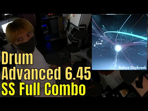 [GITADORA HIGH-VOLTAGE] Before Daybreak Advanced Drum 6.45 SS Full Combo