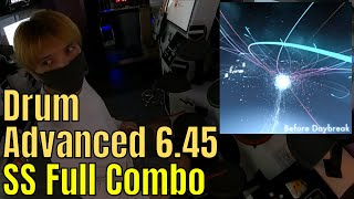 [GITADORA HIGH-VOLTAGE] Before Daybreak Advanced Drum 6.45 SS Full Combo