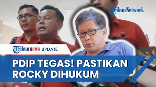 Buntut Hina Presiden, PDIP TEGAS! Pastikan Rocky Gerung Diproses Hukum hingga ke Pengadilan