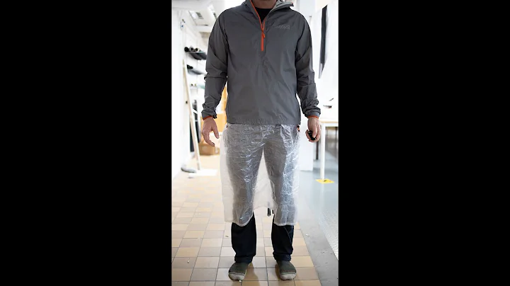 Quick demo of Sarek rain The rain skirt