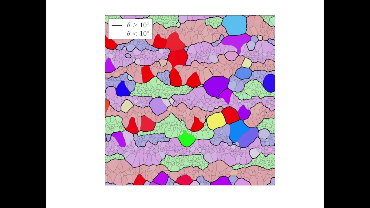 Simulation of abnormal growth I