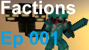 Minecraft FACTION Server Lets Play - The Start Of Something New? Ep 1