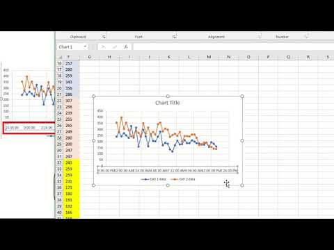 how to organize your excel file (graph) p2 - YouTube