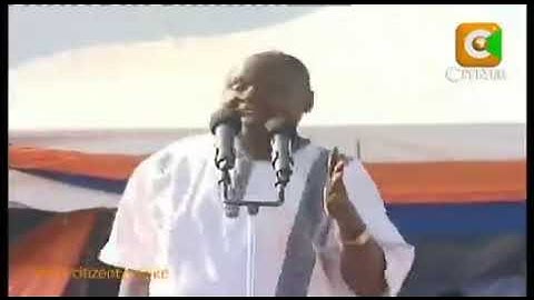 Maak je klaar, maak je klaar, klaar om te springen ~ Otieno Kajwang