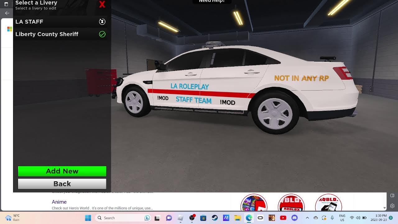 Makeing erlc livery youtube