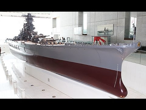 大和ミュージアム 戦艦 大和 巨大模型 回天試作機や火星二一型エンジンも Youtube