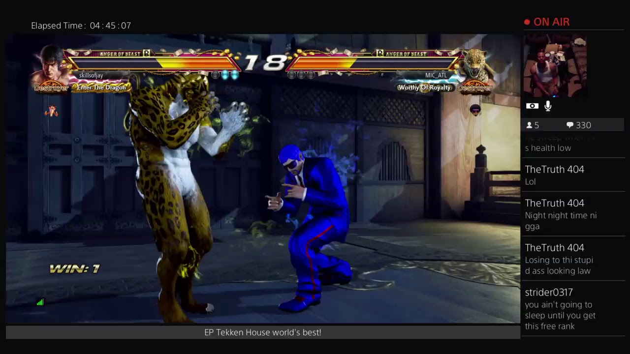 EP Tekken House- Rank Matches