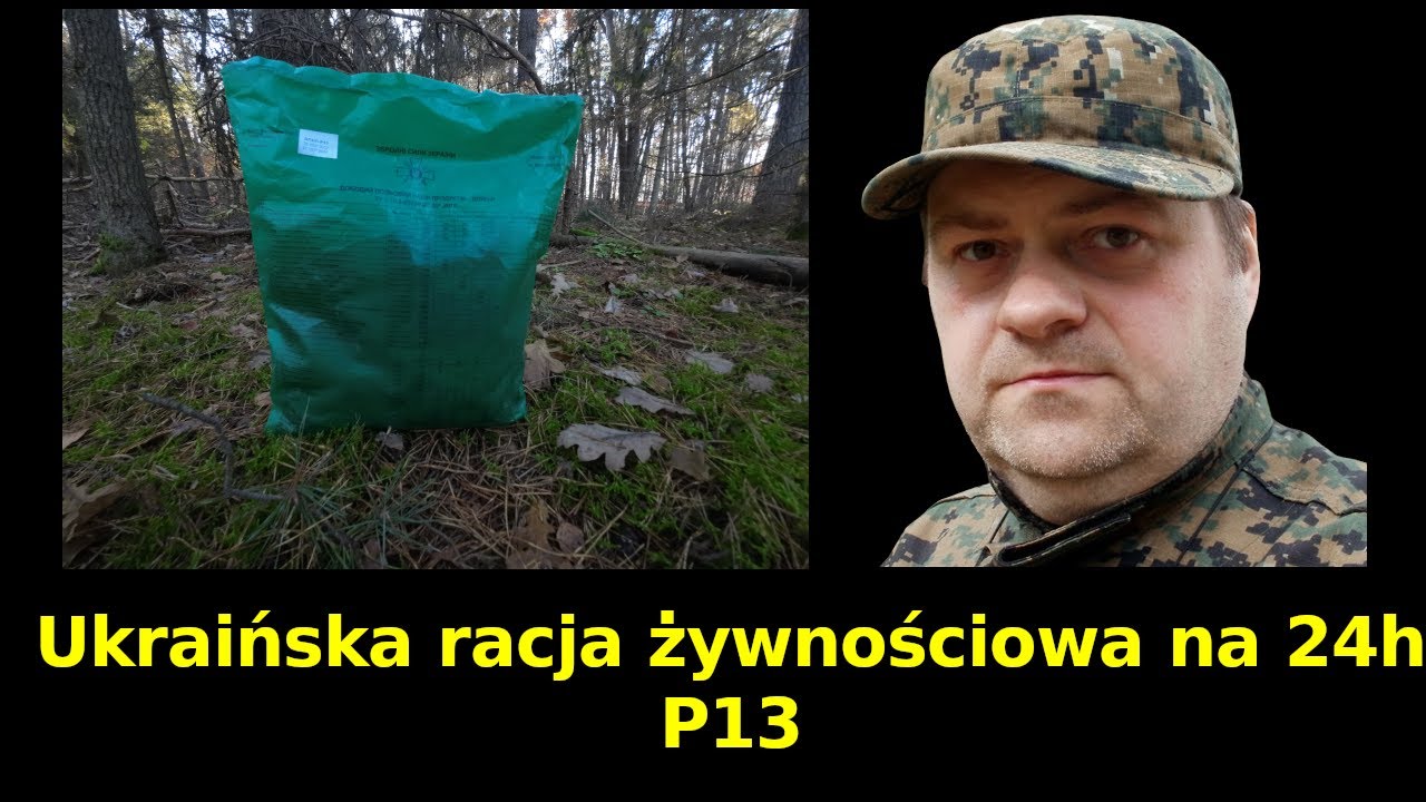 UKRAIŃSKA racja żywnościowa na 24h - P13