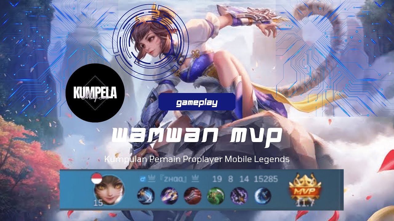 Wanwan Proplayer Double Kill 3x‼️ Total 19 Kill‼️ - Gameplay Proplayer Wanwan MVP - MLBB