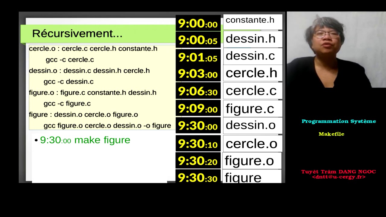 Compilation séparée : Makefile - YouTube