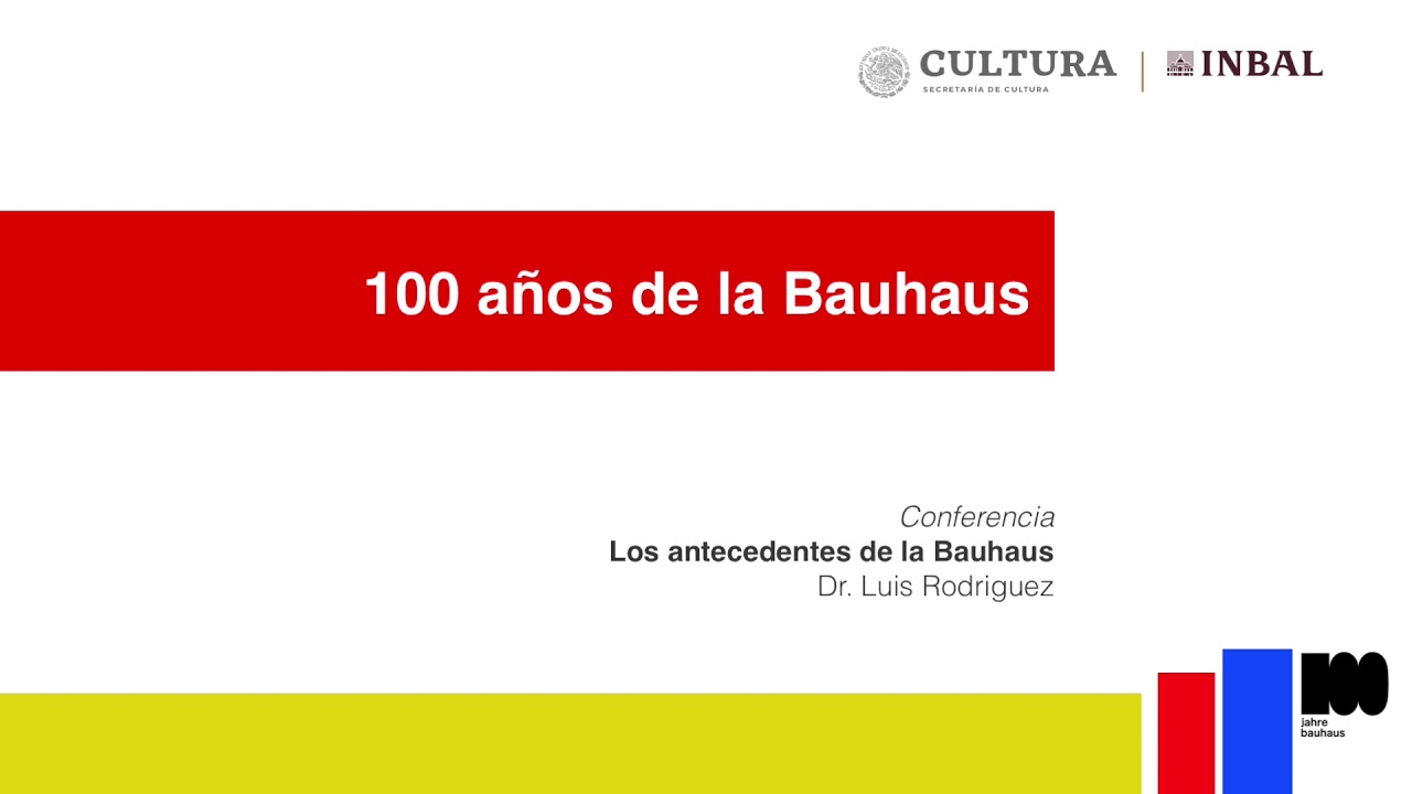 Los antecedentes de la Bauhaus