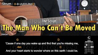 The Man Who Can’t Be Moved - The Script | EASY Guitar Tutorial with Chords - Guitar Lessons
