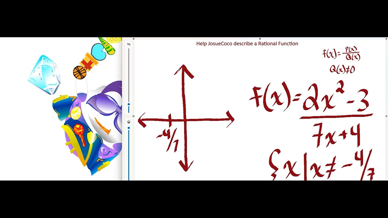 Calculus Workbook Question 95 Graphing Rational Function - YouTube
