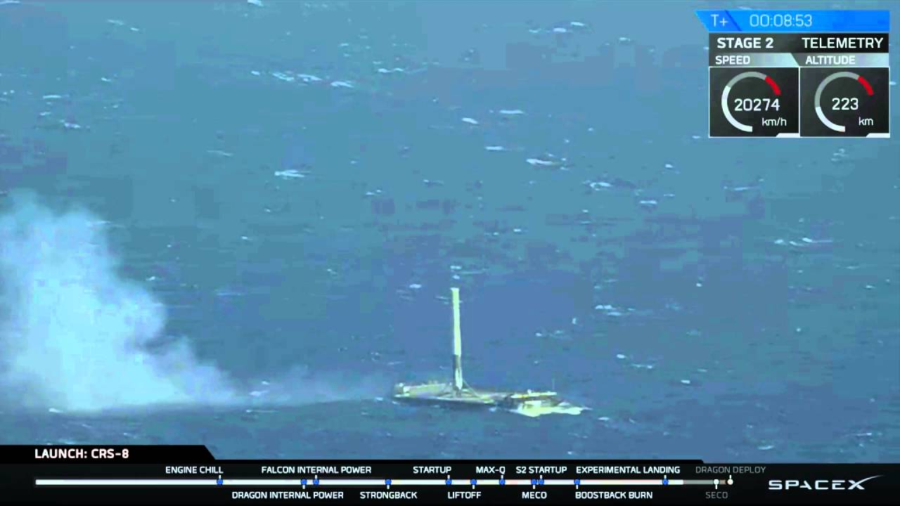 Spacex April 8th 2016 Landing
