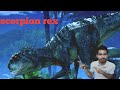 #animal  art #animal lover # today we are taking about  scorpion rex the hybrid  dinosaur 
