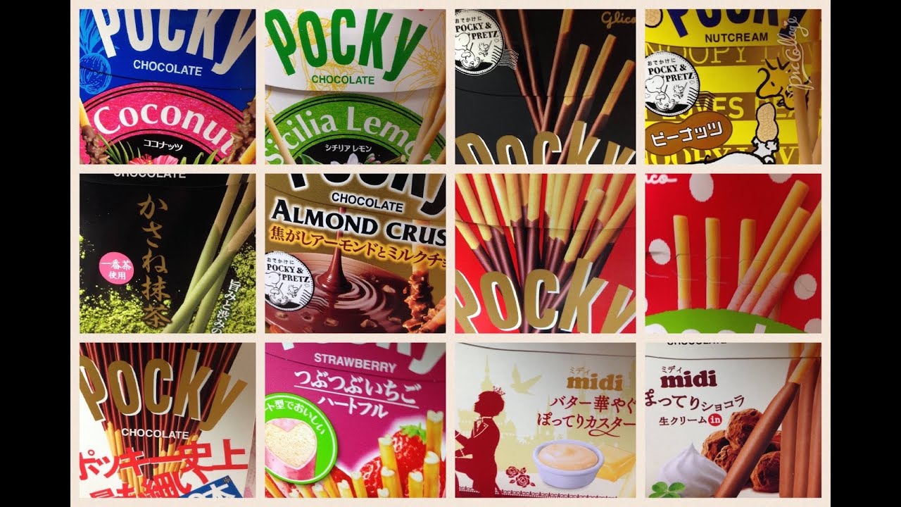 DIVERSOSO SABORES DE POCKYS DIFERENTES (ATRASADOOO)
