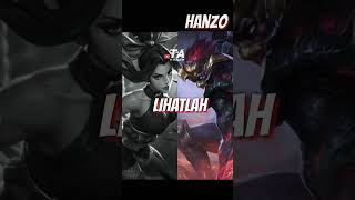 Percakapan Hero Hanabi Dan Hanzo Mobile Legends #shorts