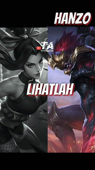 Percakapan Hero Hanabi Dan Hanzo Mobile Legends #shorts