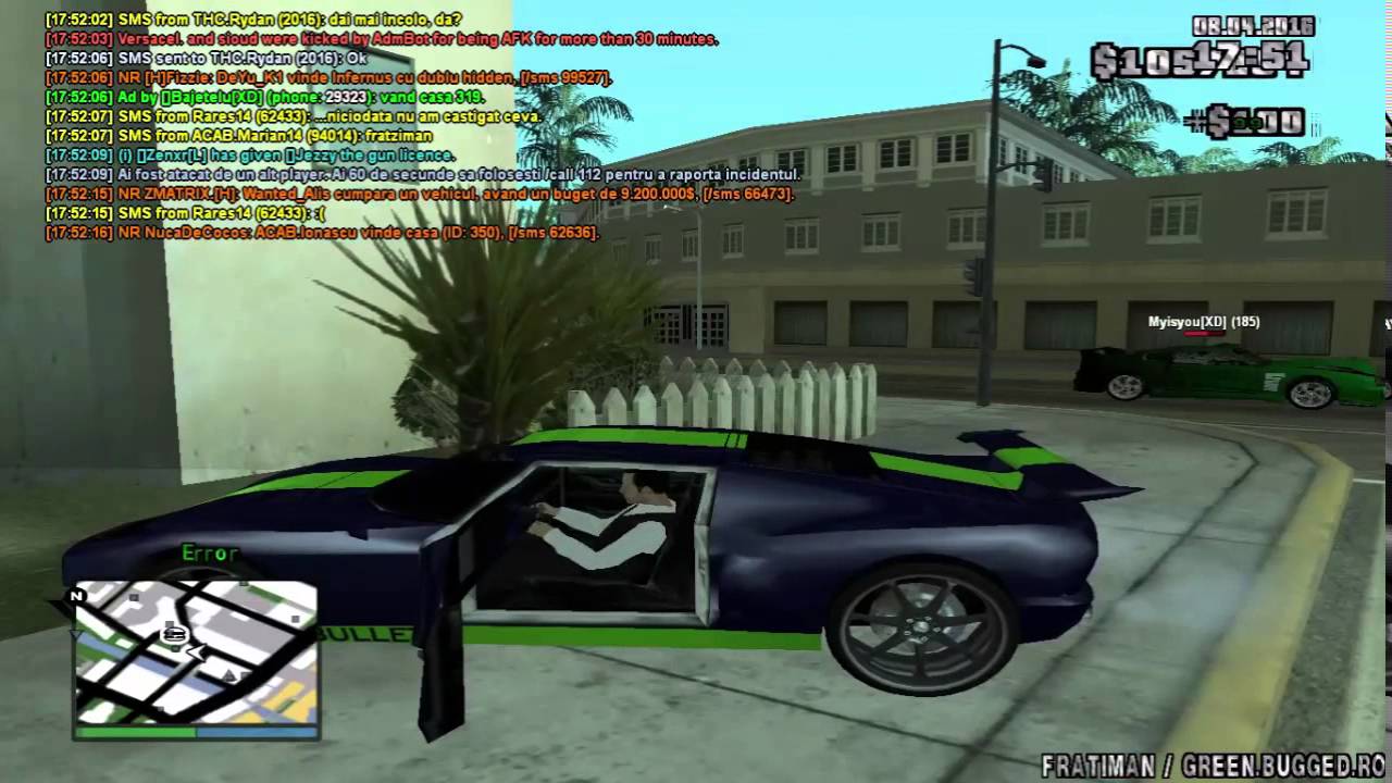 SAMP #9 Job & Event   /green.bugged.ro