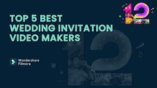 Top 5 Best Wedding Invitation Video Makers screenshot 1