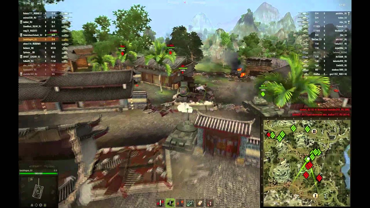 QuickyBaby: New 7.3 Map Preview - Dragon Ridge (Asia) in an IS-8 - YouTube