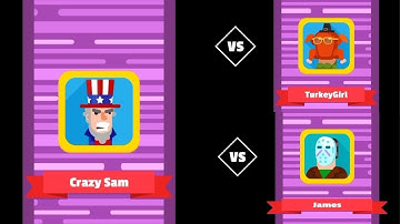 Bowmasters - Gameplay Walkthrough Part 15 - Bowmasters Crazy Sam (iOS,Android)