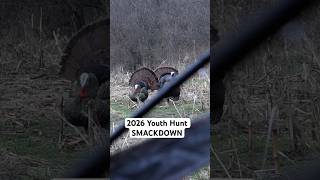 2026 Youth Hunt SMACKDOWN #turkey #hunting #wildlife #shortsfeed #youtubeshorts #nature #shorts #tom