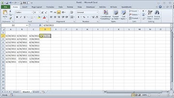 Using the Fill Command in Excel