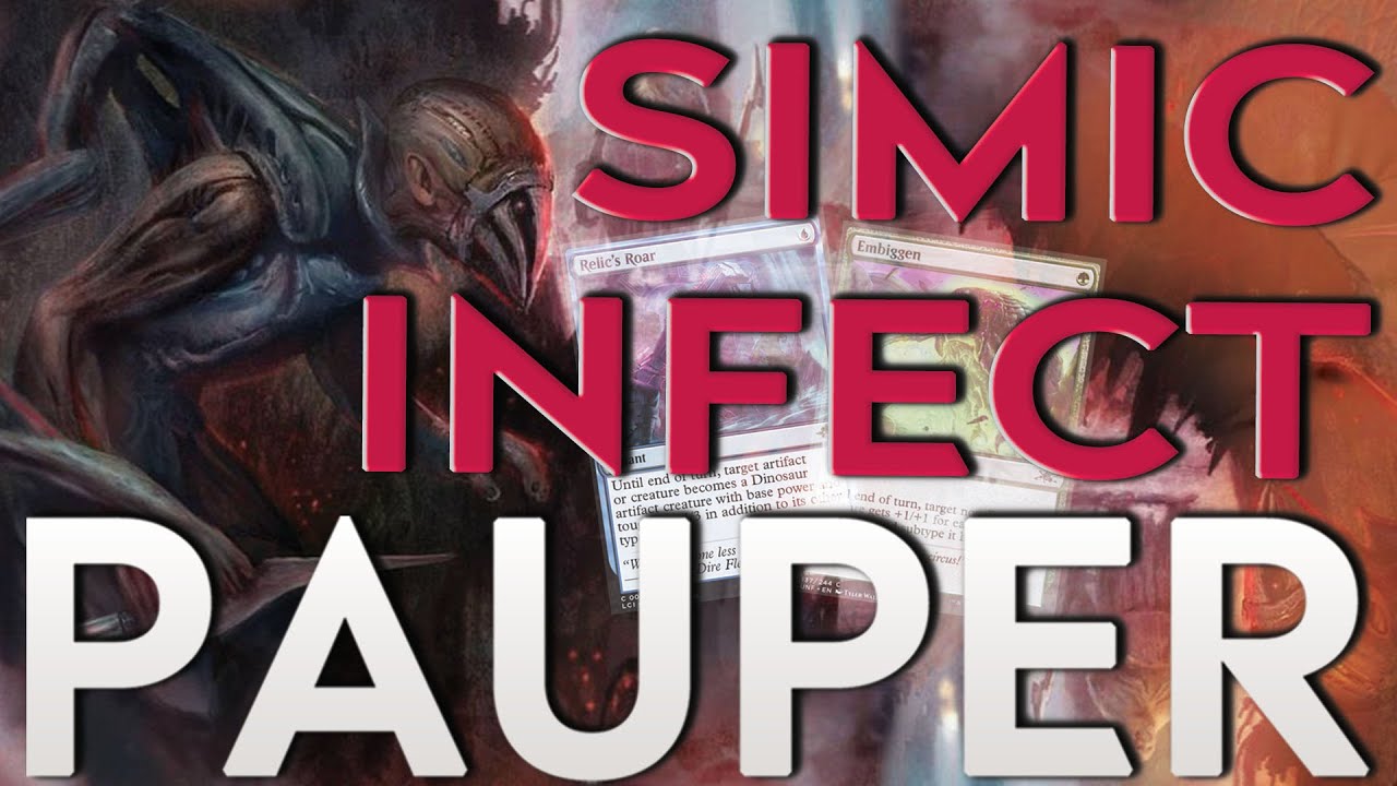 Simic INFECT!  Relic's Roar tech, turn 2 wins!  |  MTG PAUPER