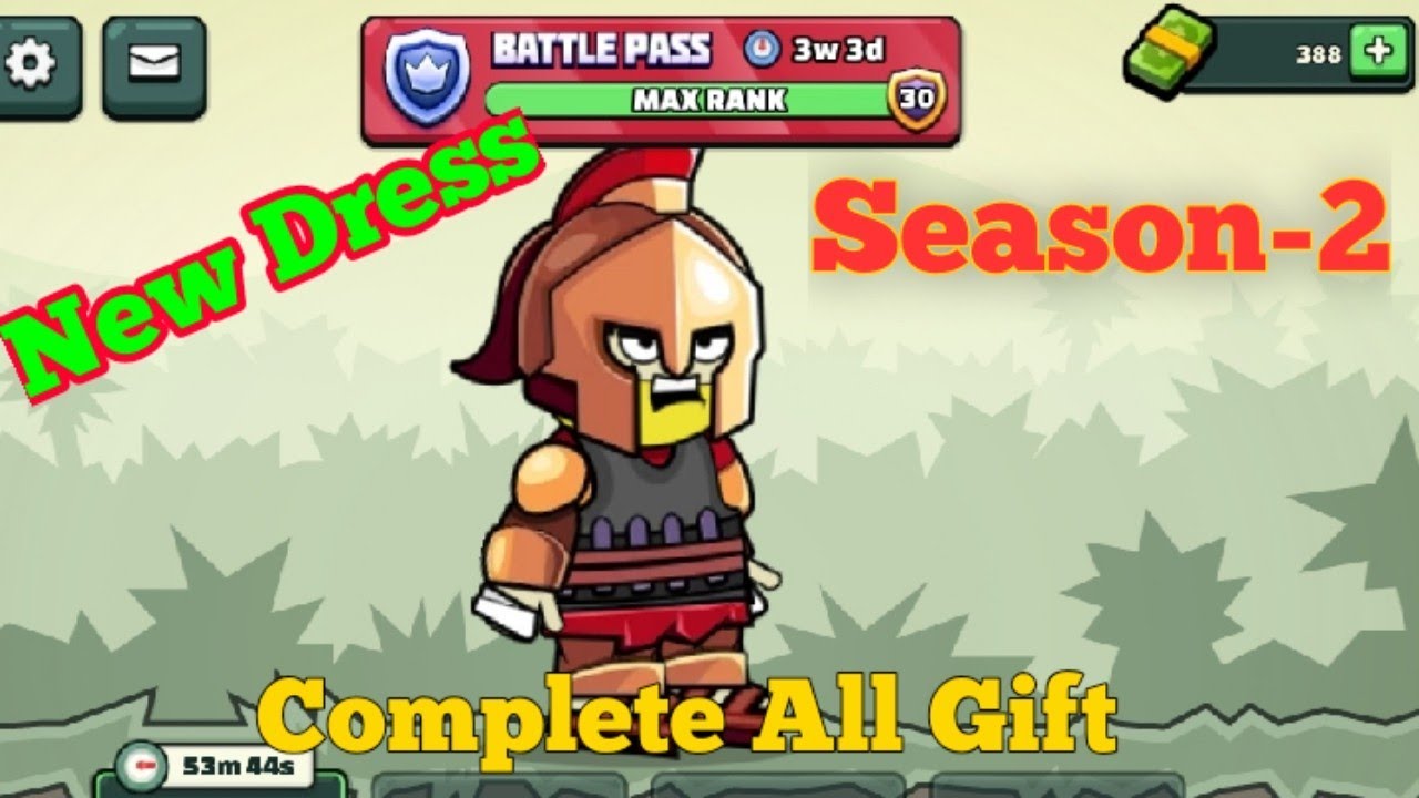 | Mini Militia Season-2 Max Rewards Complete Level 30| Pro Player |
