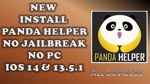 NEW Install Panda Helper Apps iOS 13 - 13.6 / 14 NO Computer NO Jailbreak iPhone