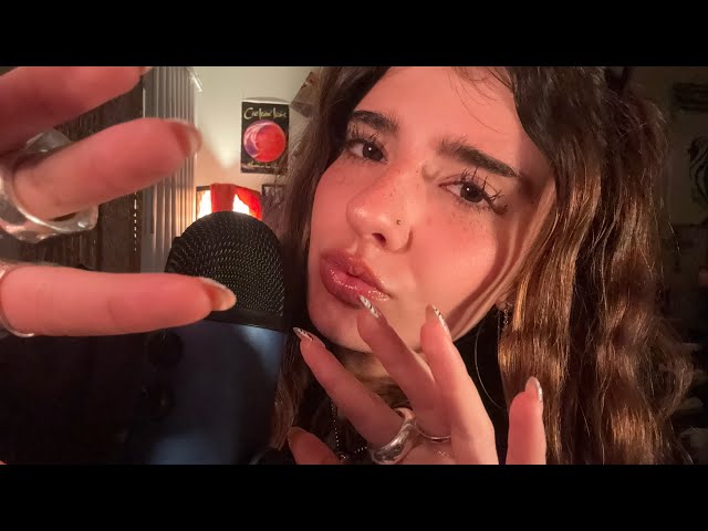 [ASMR] Invisible Scratching, Hand Movements, Mouth Sounds