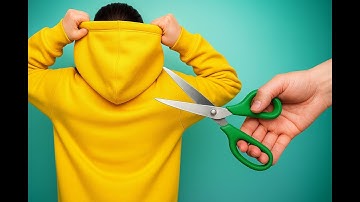 old hoodie transformation:don’t throw away your old hoodies