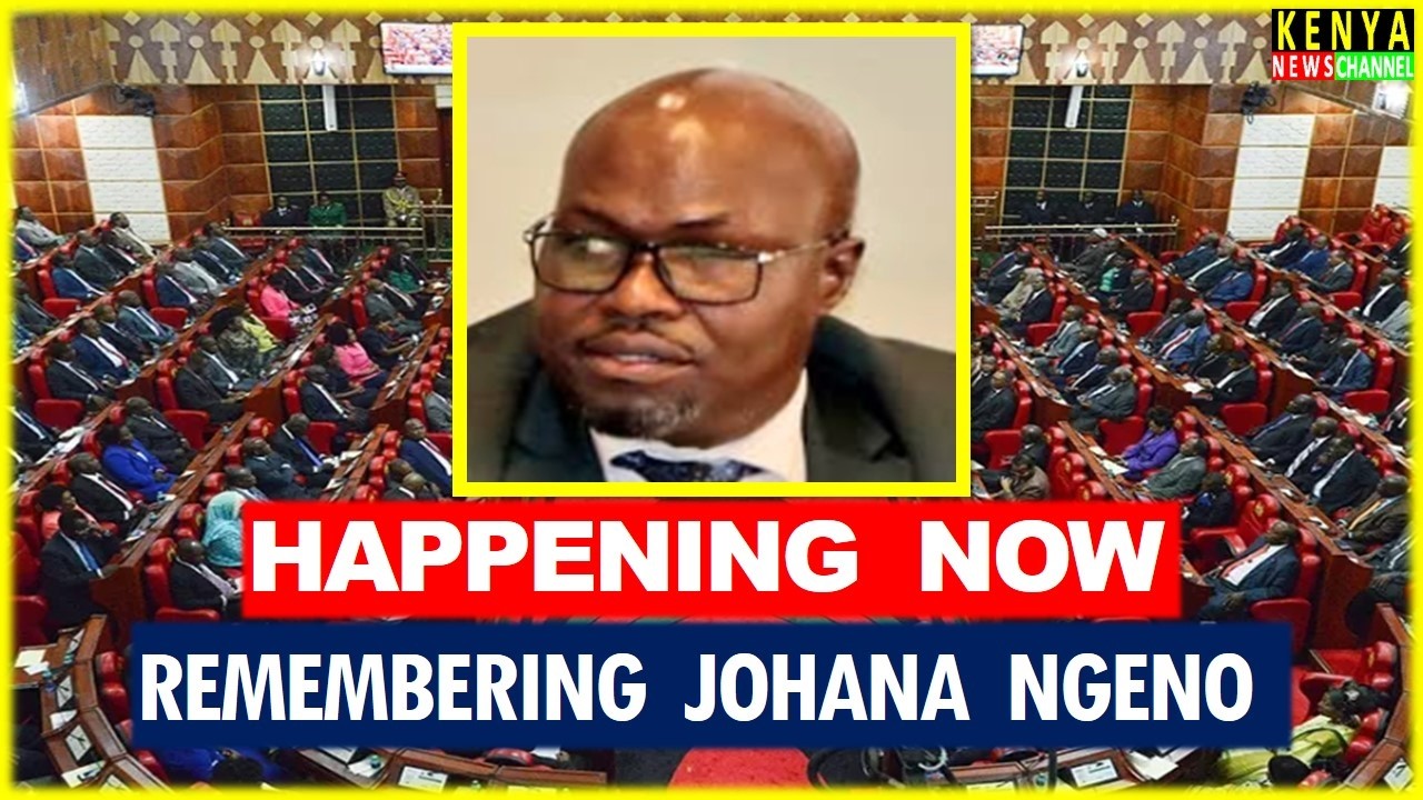 LIVE PARLIAMENT - Sad Session as MPs meet after Death of Johanna Ngeno in Helicopter Crash