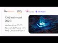 AWS re:Invent 2025: How AWS & GenAI Accelerate CDG’s Telecom Software Modernization