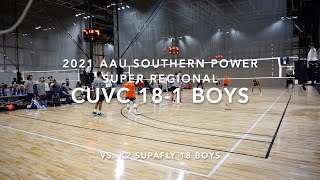 CUVC 18-1 Boys VS. K2 Supply 18 Boys