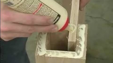 How to Design & Build a Computer Desk : Installing Birch Top for a Computer Desk