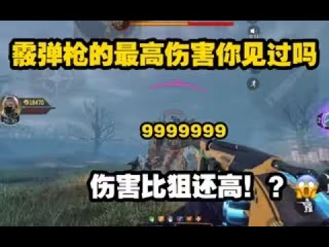 【使命召唤手游】CODM霰弹枪的最高伤害你见过吗？伤害比狙还高！？#CODM一枪穿云