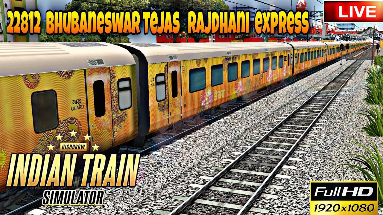 New Delhi To Kharagpur 22812 Bhubaneswar Tejas Rajdhani Express NDLS new-delhi-to-kharagpur-22812-bhubaneswar-tejas-rajdhani-express-ndls
